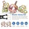 OCR 100 Pack 622mm 10Size Fuel line Spring Clamp Silicone Vacuum Hose Pipe Clamp Steel Wire Tube Pipe Clip With a Hose Clamp Pliers