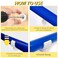 OWMOSYX 50 Pack 34 Inch PEX Clips 20mm Pipe Hangers Pipe Holder PEX Tubing Clamps PVC Water Pipe Support Pipe Clamp Tools White Plastic U Pipe Clamp Tools 34 Inch