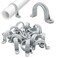 YaCowen Pipe Strap Clamp 2Holes Plastic Conduit Pipe Clamps PVC Pipe Supports 1 inch 20Pack