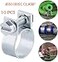 QINALO 10Pack 1719mm Mini Hose Clamps Galvanized Hose Clamps Pipe Clamp Diameter 2132 34 Suitable for Fuel Injection Systems Hydraulic Lines Cars Radiators Gardens etc