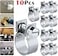 QINALO 10Pack 2123mm Mini Hose Clamps Galvanized Hose Clamps Pipe Clamp Diameter 13162932 Suitable for Fuel Injection Systems Hydraulic Lines Cars Radiators Gardens etc