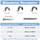 soimuk Soimuk Pipe Clamps304 Stainless Rubber Cushioned Heavy Duty Conduit clips SCH 34 in 27 MM 10 Pack