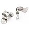 NGe 12inch Rigid Pipe Strap Clamp Two Hole StrapU Bracket Tube Clip Stainless Steel Heavy Duty Pipe Fasten Holder 50Pcs 20mm
