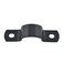 HAHIYO Hahiyo Two Holes Pipe Tube U Bracket Clamps 27MM Heavy Duty No Rust Shiny Strong Resist Wind No Sharp Rigid Strap Clip Conduit Ring Carbon Steel Material Black for Fixing Supporting Decorating