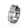 WMAXPFIT Pack of 50 PEX Cinch Clamp Rings 34 Inch STAY PUT Stainless Steel PEX Crimp Rings Cinch Clamps for PEX Pipes and PEX Fittings Connection