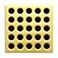 Ebbe E4402 Square Shower Drain Grate Satin Gold