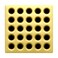Ebbe E4402 Square Shower Drain Grate Satin Gold