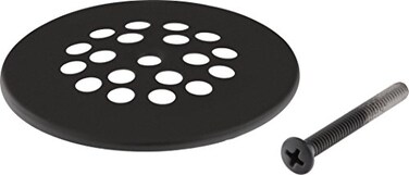 DELTA FAUCET RP7430BL Matte Black Dome Strainer with Screw