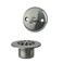 Keeney K82669DSBN Triplever Style Bath Drain Trim Kit Brushed Nickel