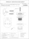 Artiwell Trip Lever Tub Trim Kit Set With Trip Lever Overflow Face Plate Trip Lever Bathtub Drain with Strainer Overflow and Matching Screws OIL RUBBED BRONZE