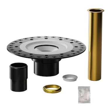 zixixvan Freestanding Tub Drain Roughin Kit for Free Standing BathtubFreestanding Bathtub Tub Drain With Brass Tail Pipe and ABS Plastic Pipe
