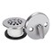 PRIMSOPH Trip Lever Overflow Faceplate Tub Drain Trim Kit with Linkage Conversion Kit Assembly Universal Fine Coarse Thread Replacement Brushed Nickel