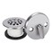 PRIMSOPH Trip Lever Overflow Faceplate Tub Drain Trim Kit with Linkage Conversion Kit Assembly Universal Fine Coarse Thread Replacement Brushed Nickel