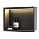 Bernkot Stainless Steel Shower Niche 18 X 12 Matte Black with Led Light Waterproof No Tile Need Shower Niche for Bathroom Storage Recessed Wall Niches