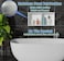 IKITRAEE 24 x 12 in Recessed Shower Niche with Double Shelves Matte White Stainless Steel Wall Insert No Tile Needed Leakproof Builtin Storage for Bathroom Kitchen