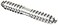 Hillman Dowel Screws 14 x 2