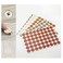 FOCMKEAS 54 PCS SelfAdhesive Screw Hole Stickers Plastic Screw Covers Caps Textured Wood Cover 21mm082 Dia For Wooden Furniture White