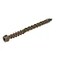 Grip-Rite GripRite DeckForce Exterior Composite Deck Screws for PVC and Composite Deck Projects Nano Coated Screws T17 Saw Tip Brown 9 x 212 1 Lb Box GRDFCS212ACA1