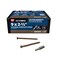 Grip-Rite GripRite DeckForce Exterior Composite Deck Screws for PVC and Composite Deck Projects Nano Coated Screws T17 Saw Tip Brown 9 x 212 1 Lb Box GRDFCS212ACA1