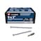 Grip-Rite GripRite DeckForce Exterior Composite Deck Screws for PVC and Composite Deck Projects Nano Coated Screws T17 Saw Tip Grey 9 x 31 Lb Box GRDFCS3HAG1