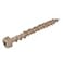 Grip-Rite GripRite DeckForce Exterior Composite Deck Screws for PVC and Composite Deck Projects Nano Coated Screws T17 Saw Tip Tan 8 x 158 1 Lb Box GRDFCS158GCD1
