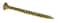 Hillman 5936 Flat Head Square Drive ProCrafter Premium Wood Screws 6 x 112 Yellow Zinc