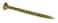 Hillman 5936 Flat Head Square Drive ProCrafter Premium Wood Screws 6 x 112 Yellow Zinc