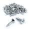 POWERTEC 6 x 58 Wood Screws 100 PCS ZincPlated SelfTapping Flat Head Phillips Screws with Deep Thread for Crafts Wood Drywall T Track QWS1001