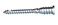 U2 Fasteners T00102500H 14 in x 212 in Star Drive Carbon Steel TopStar Screw 18Pack