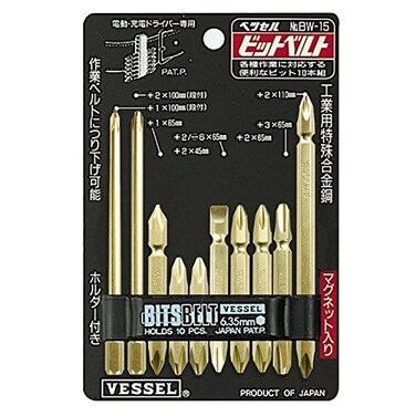 VESSEL BW15 Gold Bit