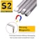 Mixiflor 30 Pcs Long Screwdriver Bits for Drill Set 14 Inch Hex Shank S2 Steel Magnetic 4 Inch Long Drill Bits with Storage BoxSlottedCrossSquare Torx