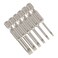 Toolcool 6 Pcs Slotted Screwdriver Bit Set Magnetic Flat Head Bits 2060mm 14 Inch Hex Shank 2 Inch Long