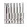 Bestgle 14pcs 14 Inch Hex Shank Torx Star 5 Point Screwdriver Bits T10T40 Magnetic Security Tamper Proof Torx Head Screw Driver Bit Set 50mm LengthSet of 2