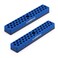 CASOMAN 2PCS 14 Hex Bit Organizer with Magnetic Base Blue 86 Hole Bit Organizer with Strong Magnetic Base Magnetic Bit Organizer for Your Specialty
