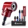 ColumPRO 105 Degree Right Angle Drill Screwdriver Bit Set 14 Hex Shank Right Angle Drill Attachment with 4PCS PZ2 PH2 Screwdriver bits and bit holder