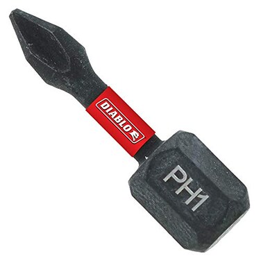 Diablo by Freud DPH11P2 1 in 1 Phillips Drive Bits 2Pack Multi One Size