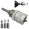 Mars-Tool ELECTRIC DRILL to SCREWGUN CONVERTER Adjustable Clutch Drywall Tool Screw Depth Setter wManganese S2 Phillips 2 Screwdriver Bit Countersink Plywood Deck PH2 Screws 14 Shank Fits Corded Cordl