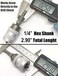 Mars-Tool ELECTRIC DRILL to SCREWGUN CONVERTER Adjustable Clutch Drywall Tool Screw Depth Setter wManganese S2 Phillips 2 Screwdriver Bit Countersink Plywood Deck PH2 Screws 14 Shank Fits Corded Cordl