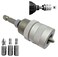 Mars-Tool ELECTRIC DRILL to SCREWGUN CONVERTER Adjustable Clutch Drywall Tool Screw Depth Setter wManganese S2 Phillips 2 Screwdriver Bit Countersink Plywood Deck PH2 Screws 14 Shank Fits Corded Cordl