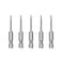 FOCMKEAS 5PCS T5 Magnetic Torx Screwdriver Bits 14 Inch Hex Shank 2 Inch Length S2 Steel Drill Torx Head Drill Screw Driver Tools50mm Long Star 6 Point