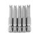 Fongmore 5 Pcs 14 Hex Shank Alloy Steel U Shape Magnatic Screwdriver Drill Bits Set Spanner Screwdriver Bits U4 U5 U6 U7 U8 50MM Length