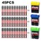 GEINXURN Geinxurn Impact Phillips Screwdriver Bits Set45 Pcs 2 Magnetic PZ1PZ2PZ3 S2 Steel Multi Driver Bits with Storage ColorfulBox