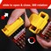 GEINXURN Geinxurn Impact Phillips Screwdriver Bits Set45 Pcs 2 Magnetic PZ1PZ2PZ3 S2 Steel Multi Driver Bits with Storage ColorfulBox