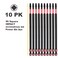 GEINXURN Impact Tough 2 Square 6 in Power Driver Bits10Pack SQ2 Screwdriver Bits Set 6Long Impact BitBulk
