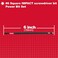 GEINXURN Impact Tough 2 Square 6 in Power Driver Bits10Pack SQ2 Screwdriver Bits Set 6Long Impact BitBulk