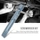 Haosie 50mm Slotted Screwdrivers Bit 10pcs Magnetic Flat Head Bits 14inch Hex Shank Magnetic Tip Slotted Screwdriver Bits Alloy Steel Flat Head H63x50xSL6mm
