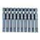 Haosie 50mm Slotted Screwdrivers Bit 10pcs Magnetic Flat Head Bits 14inch Hex Shank Magnetic Tip Slotted Screwdriver Bits Alloy Steel Flat Head H63x50xSL6mm