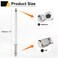 HARFINGTON 10pcs Ball End Hex Screwdriver Bit H4 4mm Head 14 Hex Shank 100mm 4 Long Magnetic S2 Steel Metric Screw Driver Drill Bit Wrench Socket Power Tool