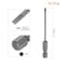 HARFINGTON 10pcs SL25 Magnetic SLotted Screwdriver Bits 25mm S2 Steel Flat Head Screwdriver Bit 14 Hex Shank Industrial Grade Screw Driver Drill Bits 3 Long for Remove Fastening Screws