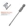 HARFINGTON 10pcs SL25 Magnetic SLotted Screwdriver Bits 25mm S2 Steel Flat Head Screwdriver Bit 14 Hex Shank Industrial Grade Screw Driver Drill Bits 3 Long for Remove Fastening Screws